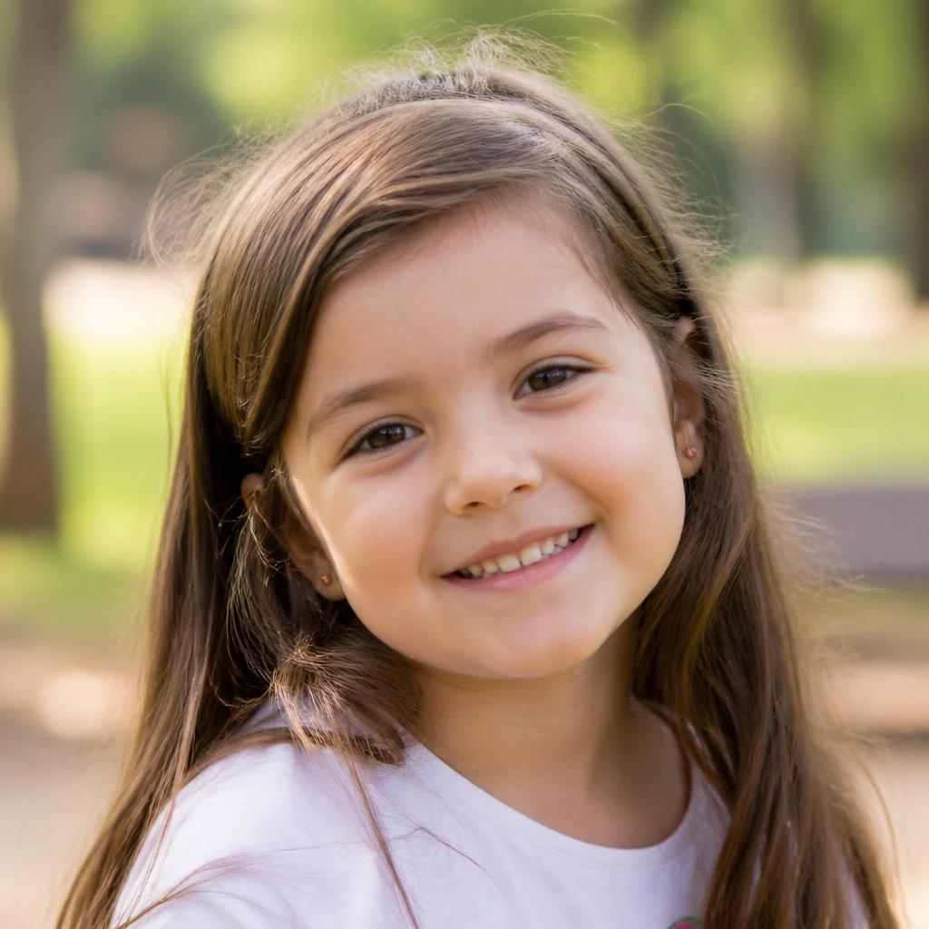 Emma as a child